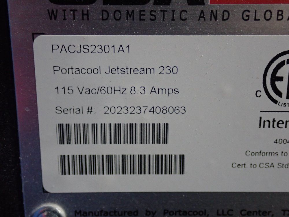 Port A Chill Evaporative Cooler - Jetstream 230