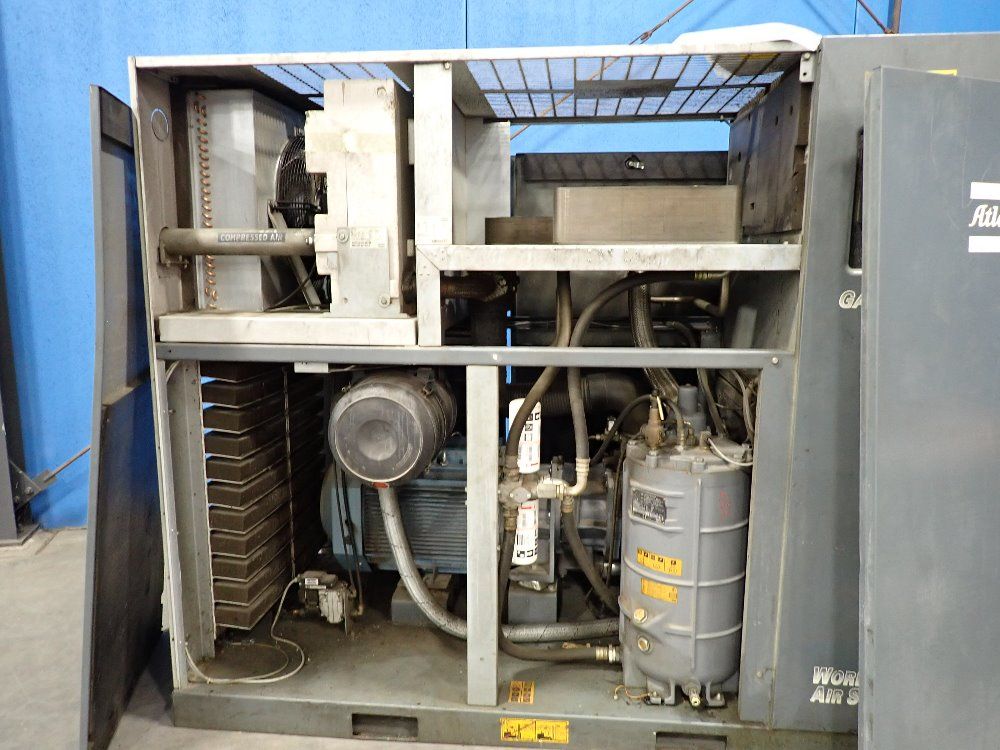 Atlas Copco 100 Hp Air Compressor - Ga75vsd-175wff