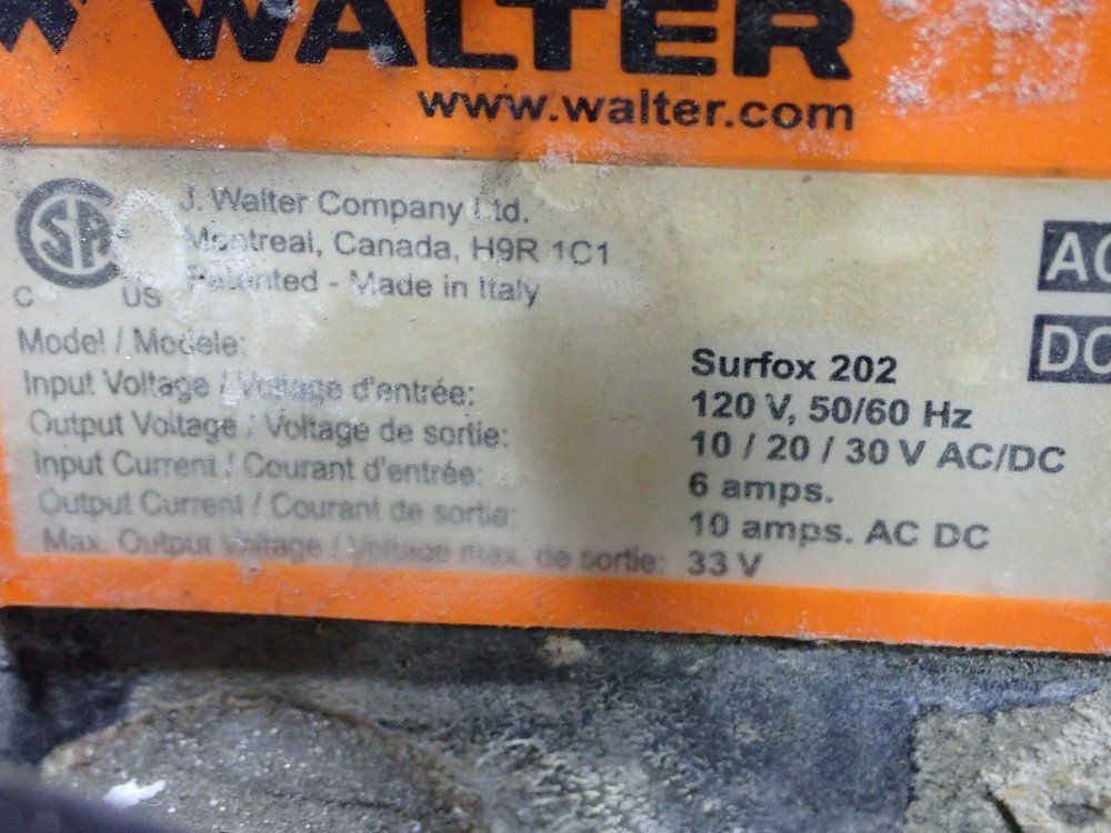 Walter 10 Amps Welder - Surfex 202