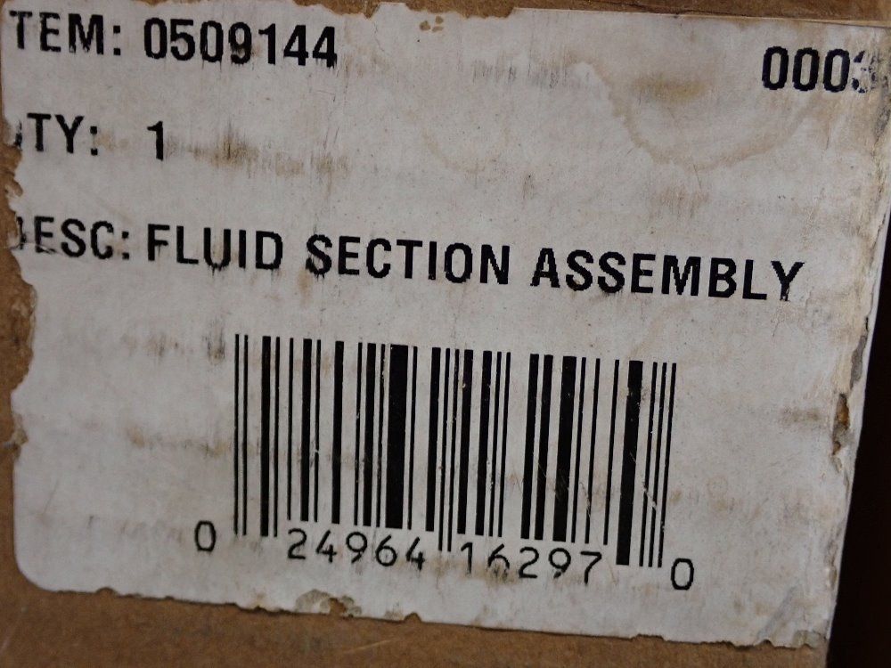 Fluid Section Assembly - 0509144