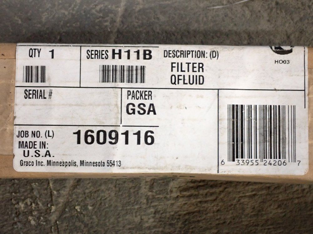 Graco Fluid Filter - 1609116