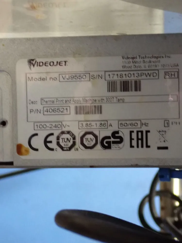 Videojet Printer - Vj9550