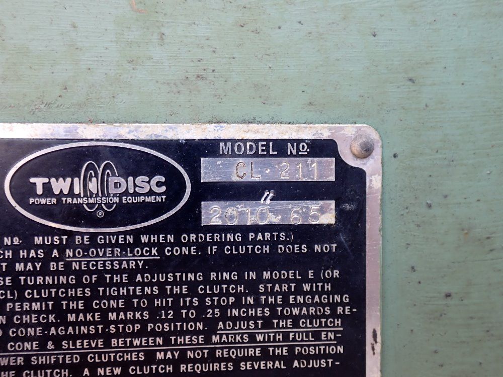 Verson 65 Ton 10' Press Brake