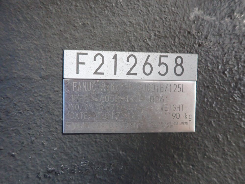 Fanuc 122" Reach, 276lb Robot - R2000ib 125l