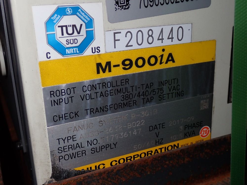 Fanuc 2017 Fanuc M900ia 260l Robot