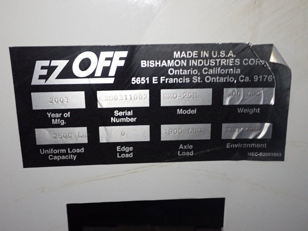 Bishamon Liftturn Table Off Loader