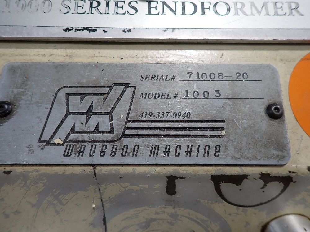 Wauseon End Forming Machine