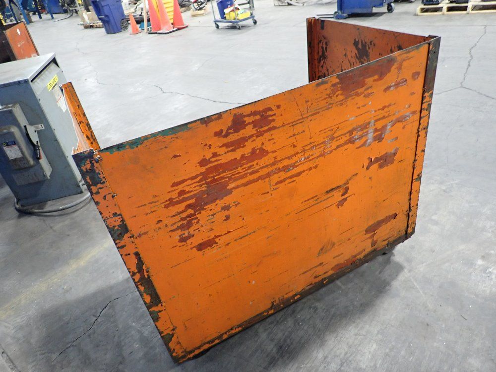 30"wx48"lx36"h Portable Wooden Bin