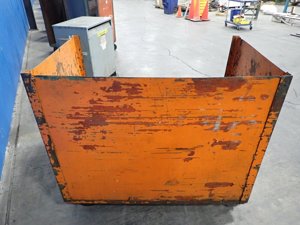 30"wx48"lx36"h Portable Wooden Bin