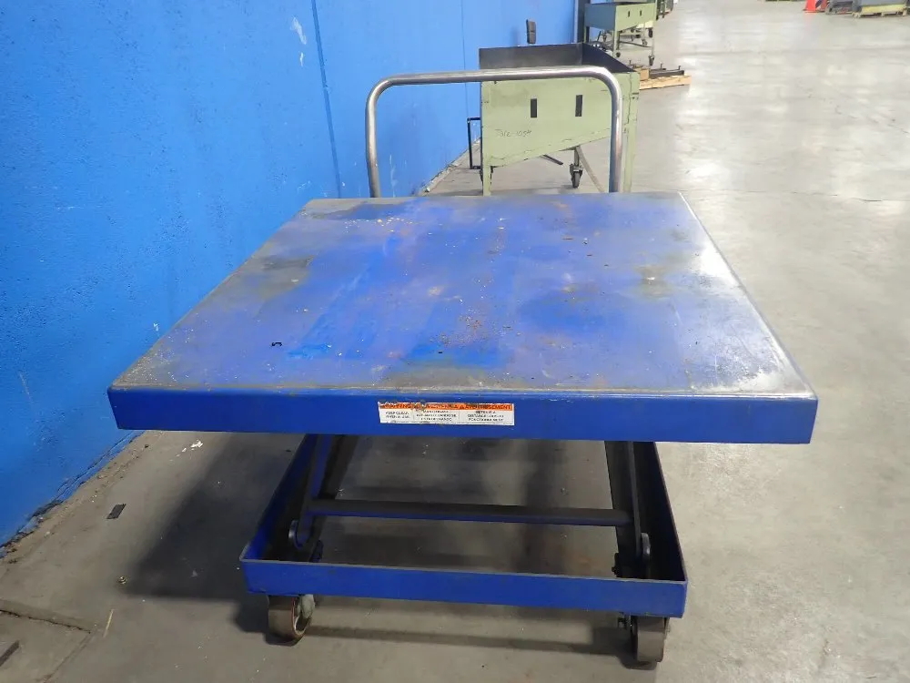 Vestil Mfg. Co. 500 Lbs. Portable Hydraulic Lift Table - Scsc-500-4242