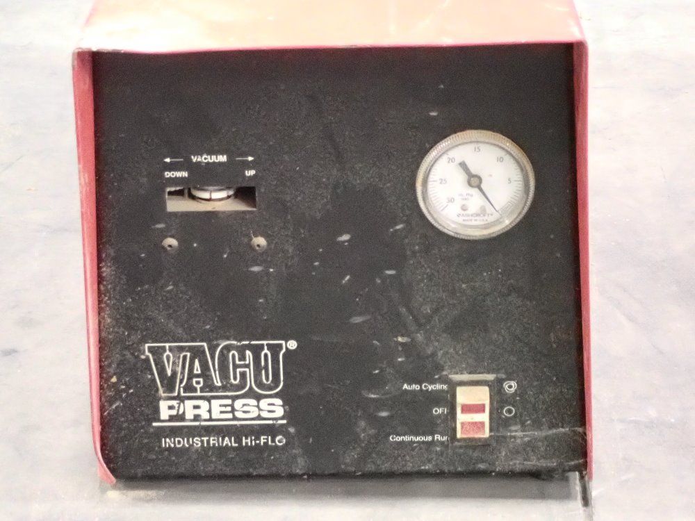 Vaccum Pressing Systems Inc Vaccum Pump