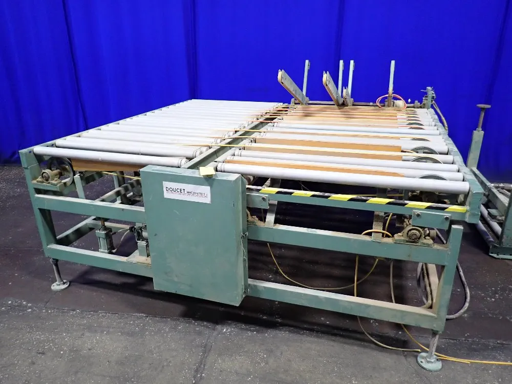 Doucet Roller Conveyor Sections - Bt-36-72-t6-36-312-d