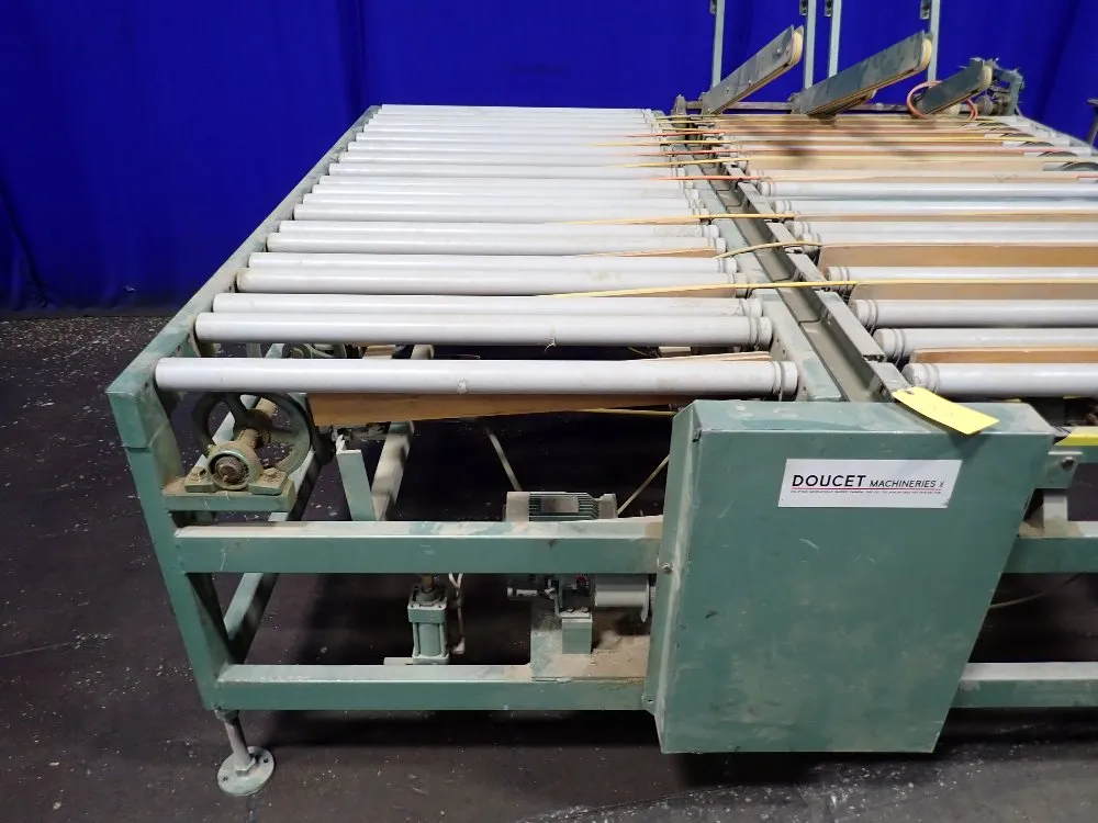 Doucet Roller Conveyor Sections - Bt-36-72-t6-36-312-d