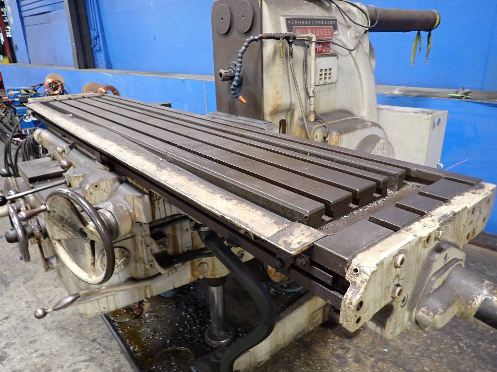 Kearney & Trecker 19 1/2" X 97" Horizontal Mill - D.t.e 26/550tf-20