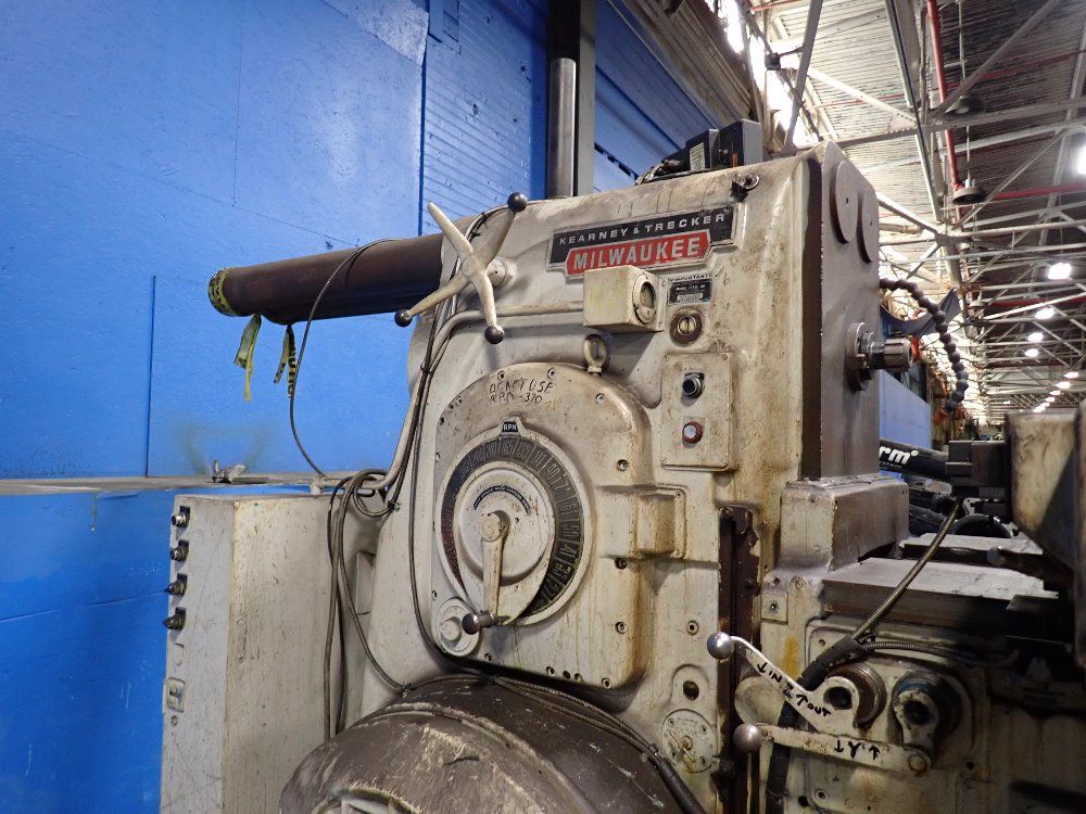 Kearney & Trecker 19 1/2" X 97" Horizontal Mill - D.t.e 26/550tf-20