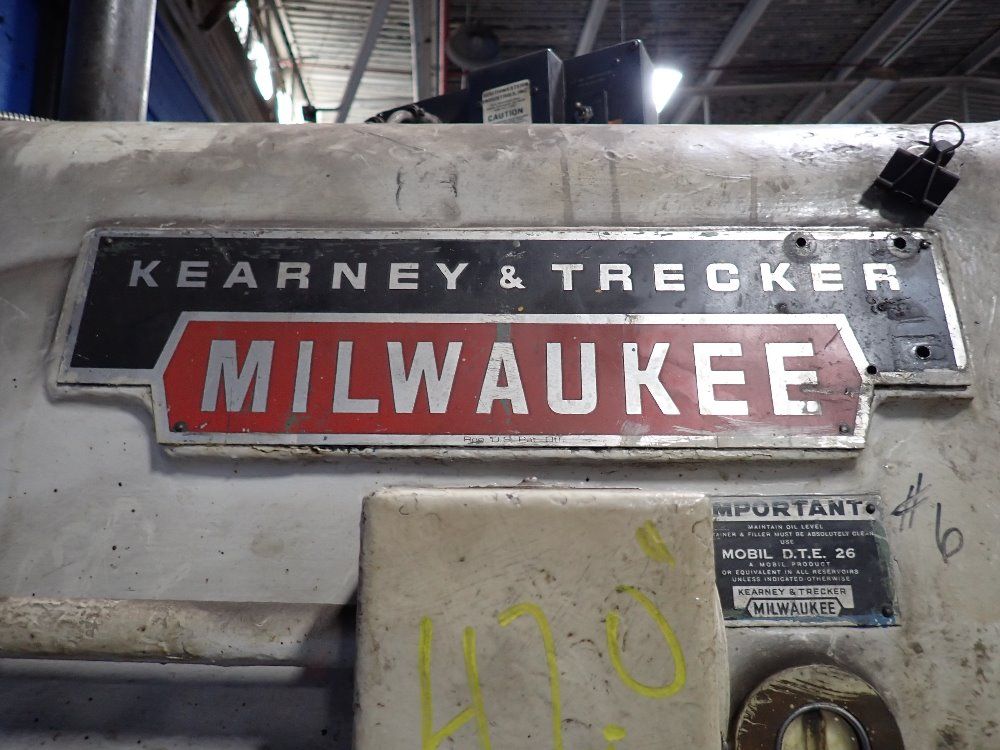 Kearney & Trecker 19 1/2" X 97" Horizontal Mill - D.t.e 26/550tf-20