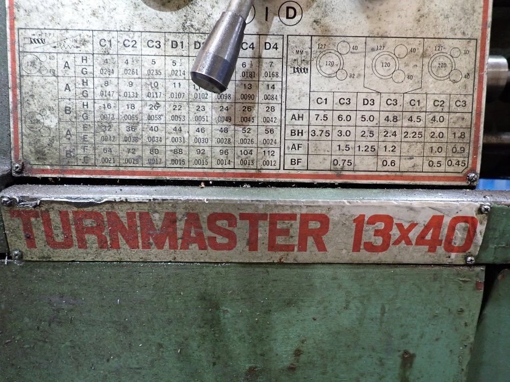 American Machine 13x40 Lathe - Turnmaster 13