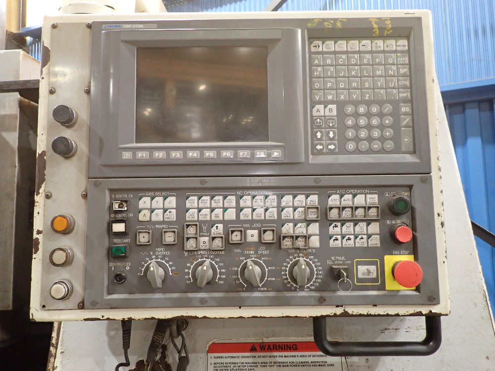 Okuma 23kva Cnc Vertical Mill - Esv4020