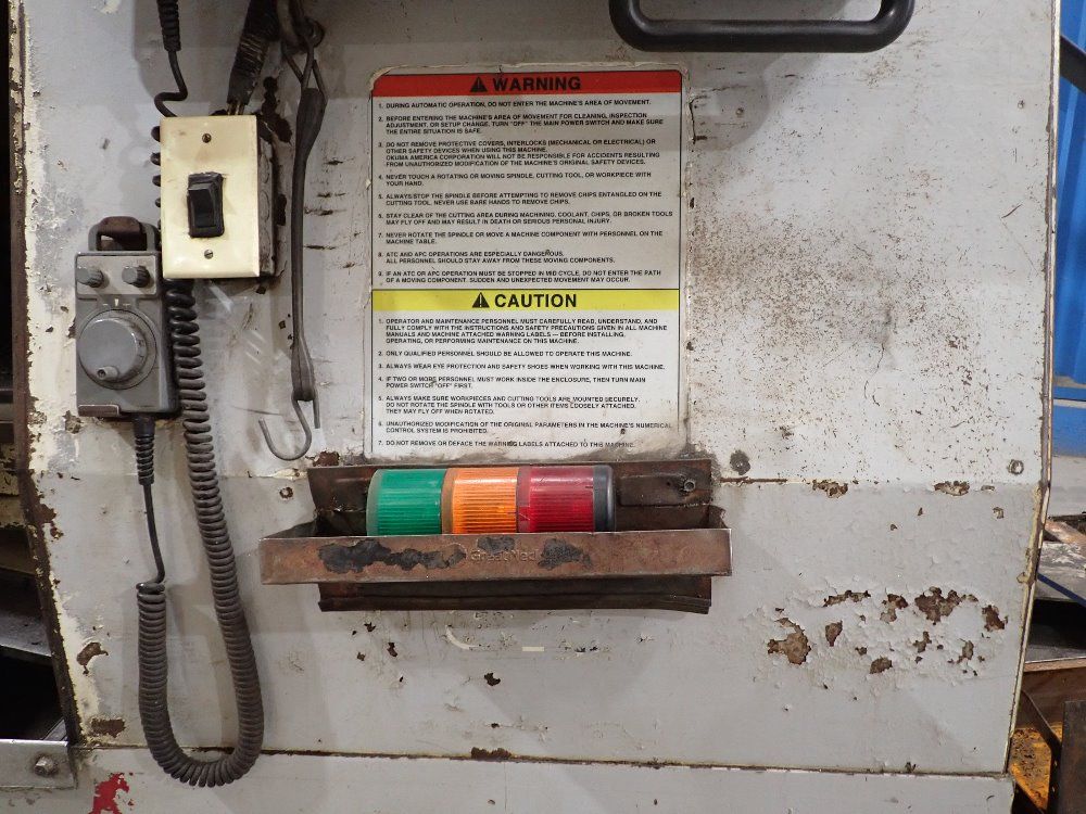 Okuma 23kva Cnc Vertical Mill - Esv4020