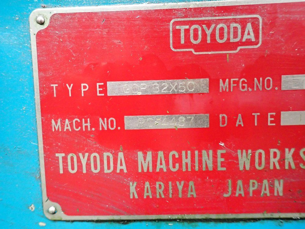 Toyoda 22 1/2" Cylindrical Grinder - Gop 32 X 50