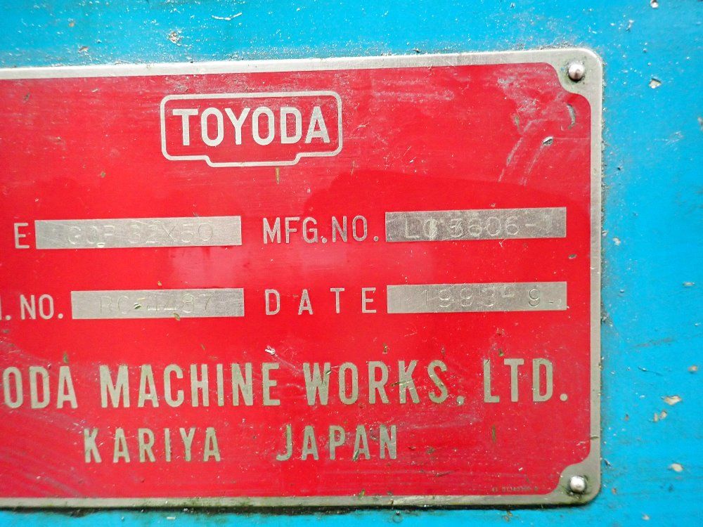 Toyoda 22 1/2" Cylindrical Grinder - Gop 32 X 50