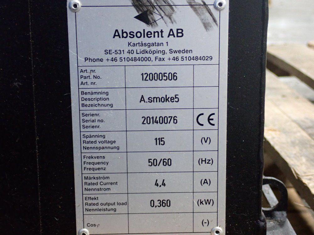 Absolent Ab Oil Smoke Filter