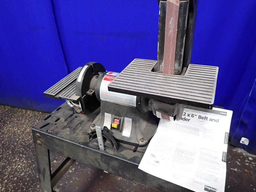 Dayton 6"/2" Disc/belt Sander - 6y945b