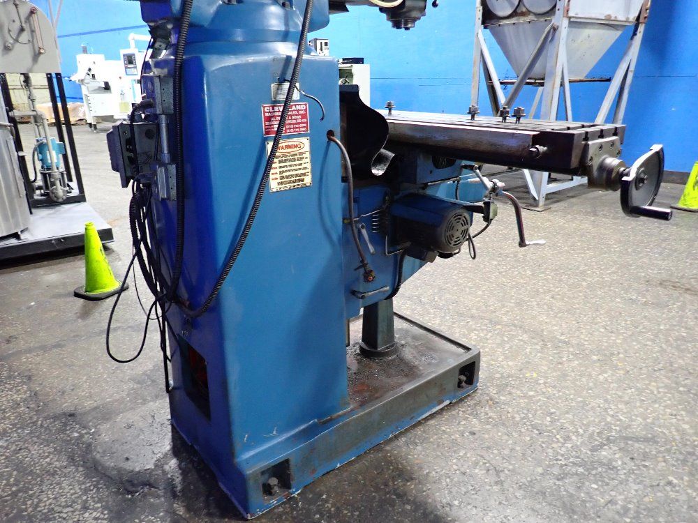 Cleveland 11" X 58" Vertical Mill