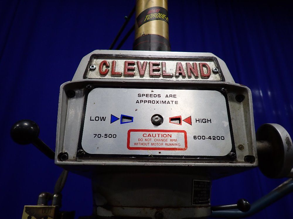 Cleveland 11" X 58" Vertical Mill
