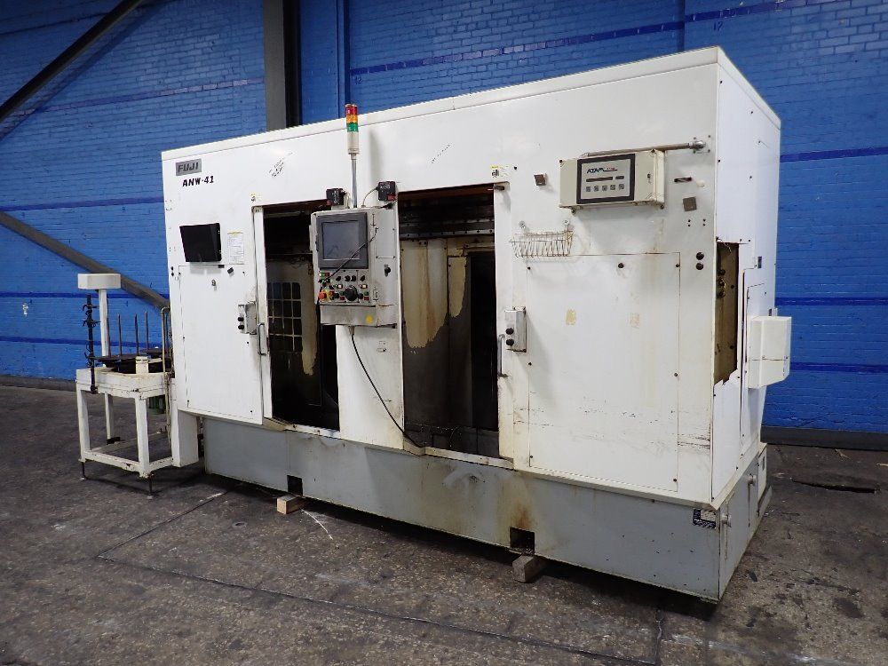 Fuji Cnc Dual Spindle Lathe - Anw-41t2