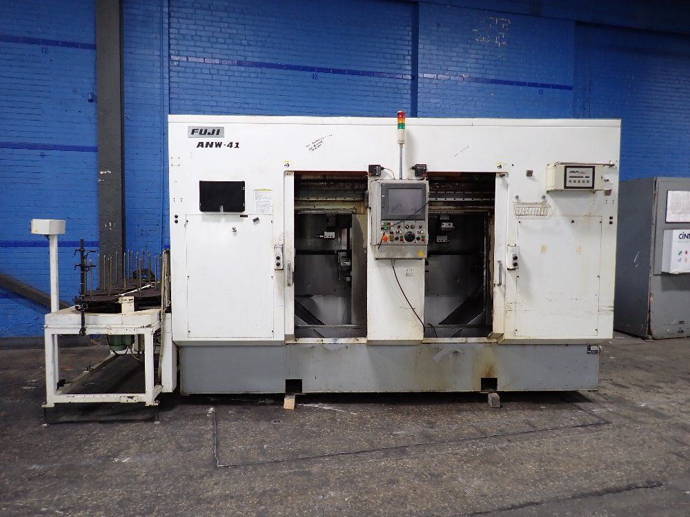 Fuji Cnc Dual Spindle Lathe - Anw-41t2