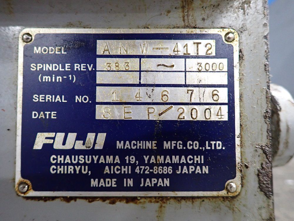 Fuji Cnc Dual Spindle Lathe - Anw-41t2