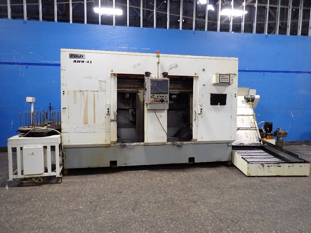 Fuji Cnc Dual Spindle Lathe - Anw-41t2