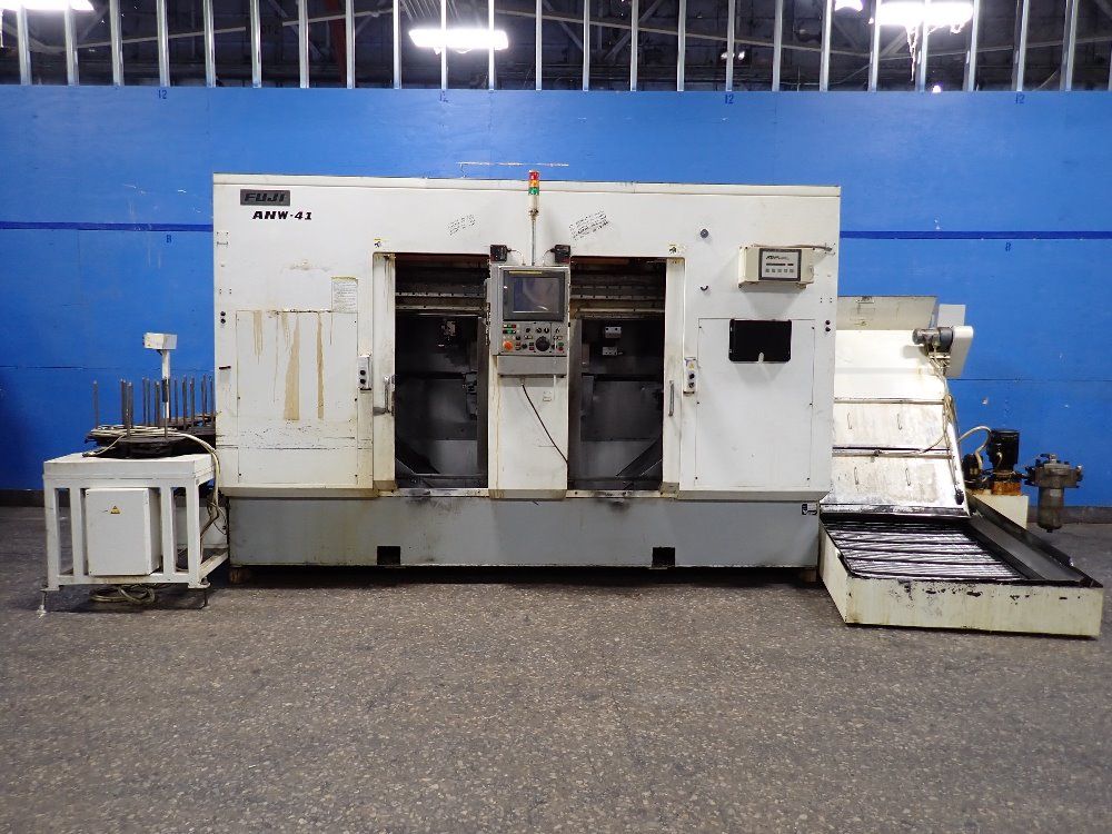 Fuji Cnc Dual Spindle Lathe - Anw-41t2