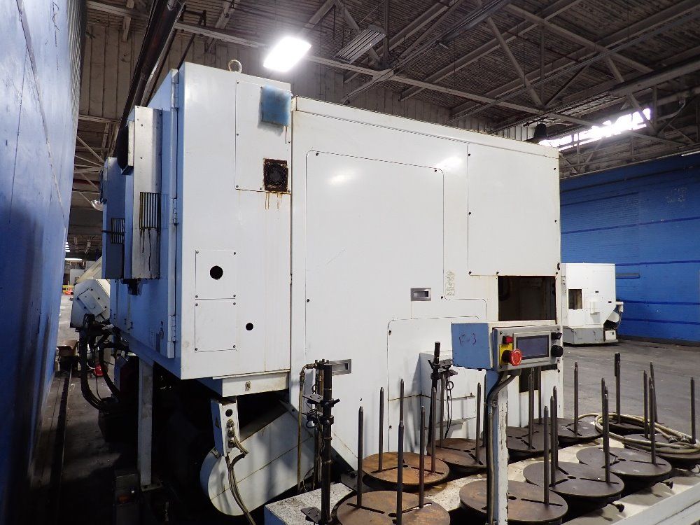 Fuji Cnc Dual Spindle Lathe - Anw-41t2