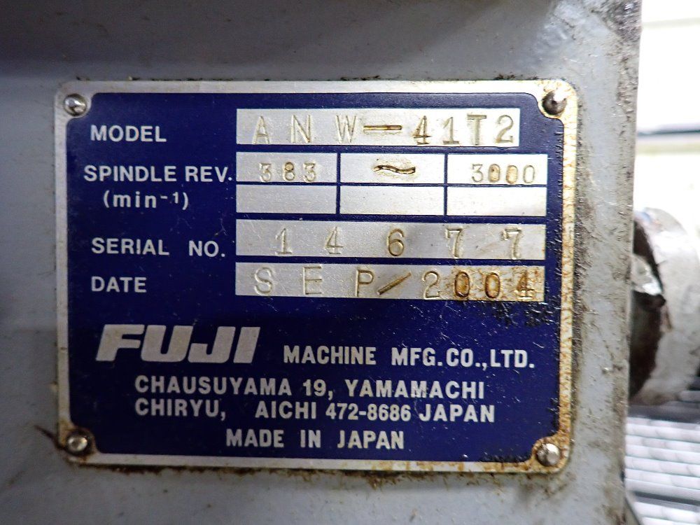 Fuji Cnc Dual Spindle Lathe - Anw-41t2