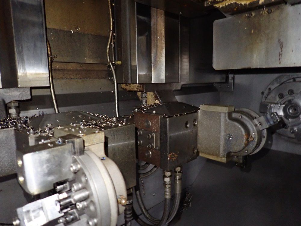 Fuji Cnc Dual Spindle Lathe - Anw-al
