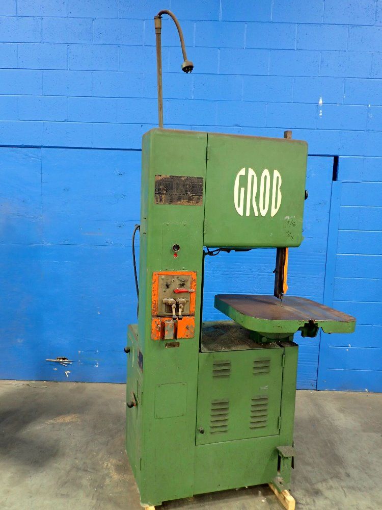 Grob 18" Throat Vertical Band Saw - Ns18