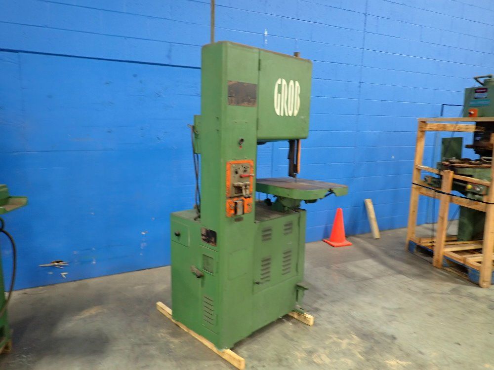 Grob 18" Throat Vertical Band Saw - Ns18