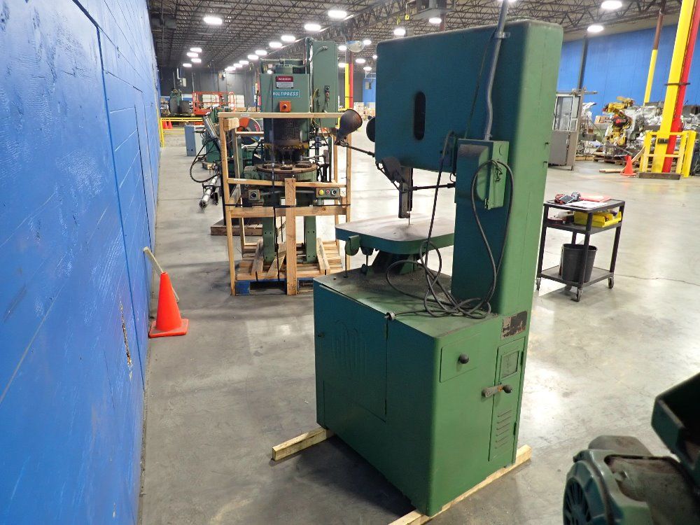 Grob 18" Throat Vertical Band Saw - Ns18