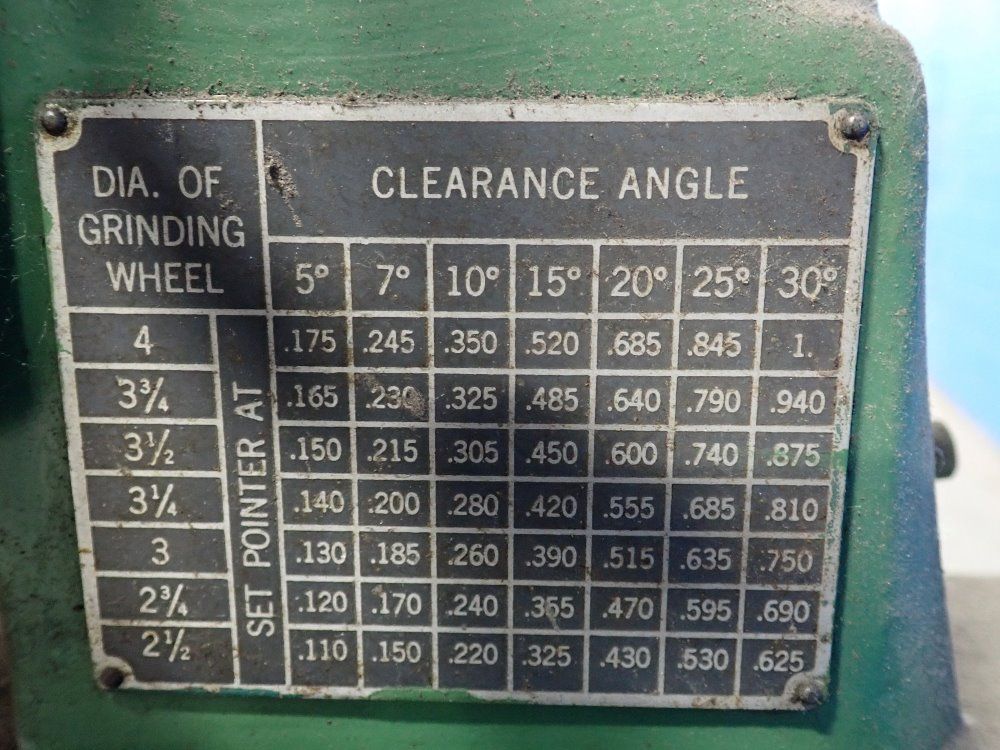 Pratt And Whitney Tool Grinder