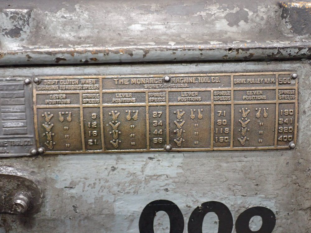 Monarch 24" X 10' Lathe