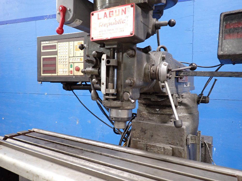 Lagun 9" X 42" Cnc Vertical Mill - Ftv-1