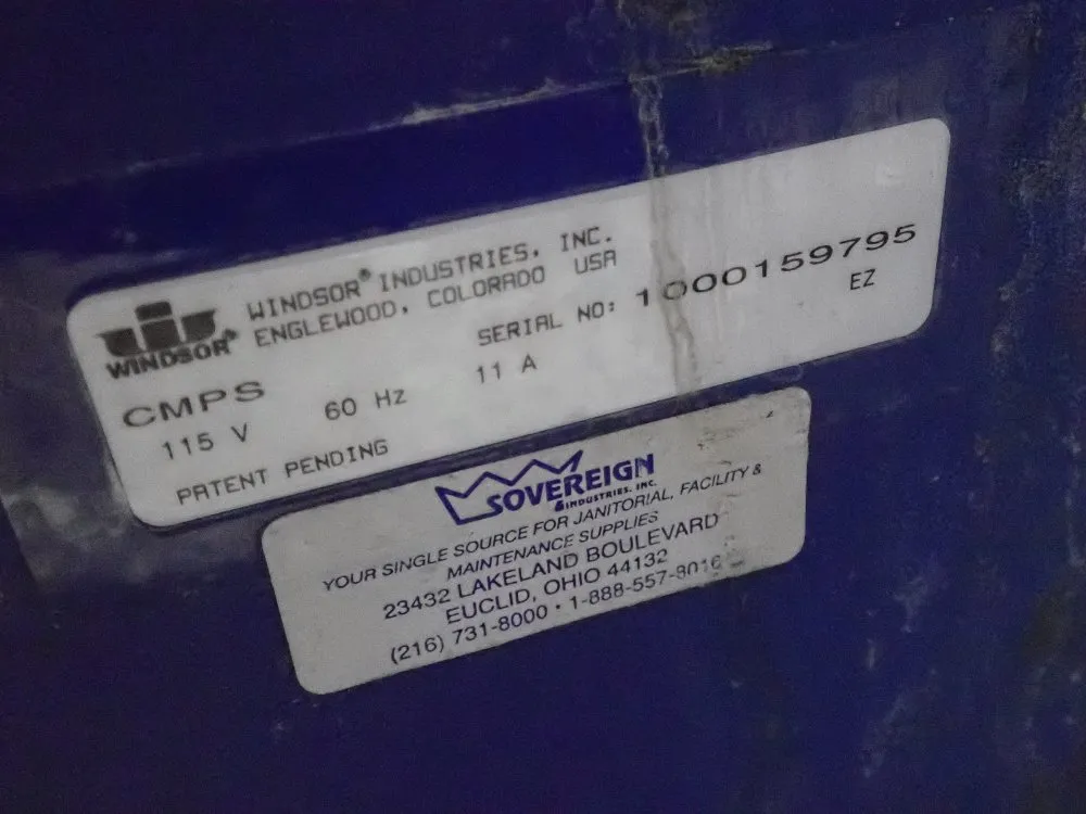 Windsor Floor Scrubber/buffer - Compass/cmps