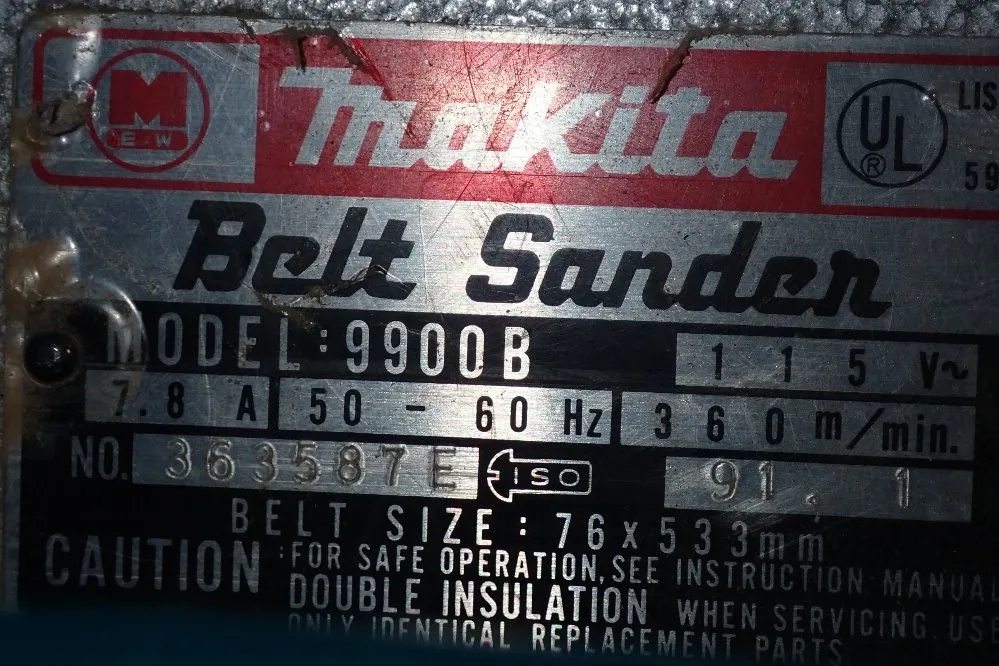 Makita Belt Sander - 9900b