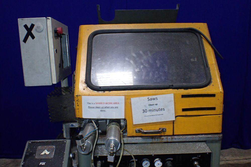 Emmegi 29" X 2" Cut Off Saw - Fix-550