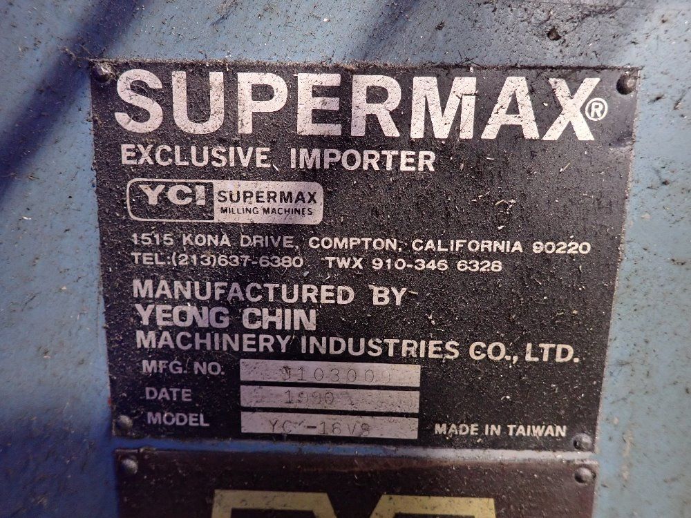 Supermax Cnc Vertical Mill