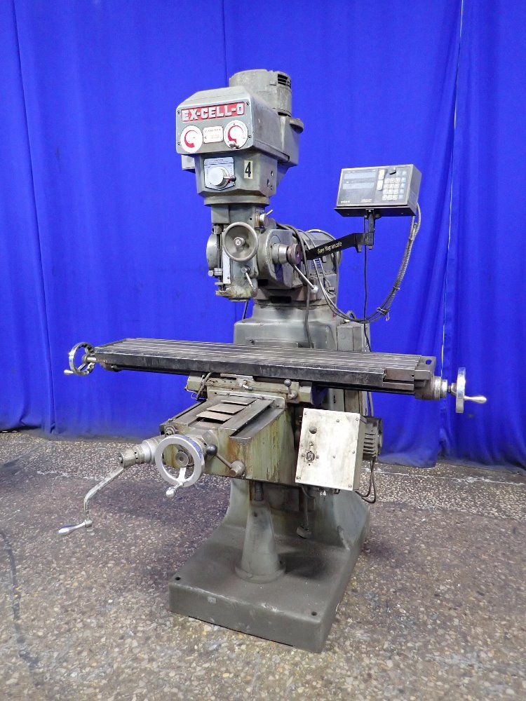 Ex-cell-o 9" X 48" Vertical Mill - 602