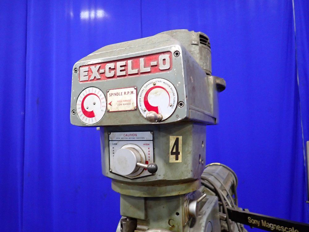 Ex-cell-o 9" X 48" Vertical Mill - 602