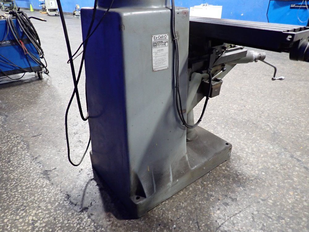 Ex-cell-o 9" X 48" Vertical Mill - 602